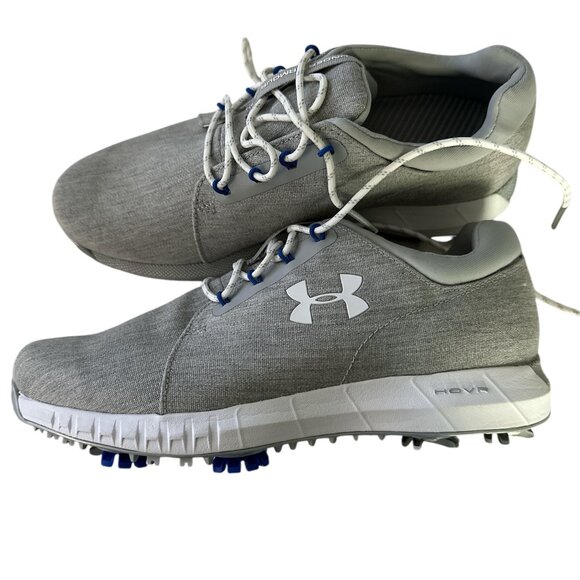 Under Armour Hovr Grey Knit Size 7 Womens Golf Shoes - NWOB - Picture 1 of 5